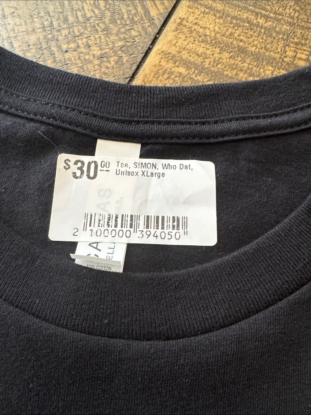 Who Dat? Tee with Stars - Picture 2 of 5